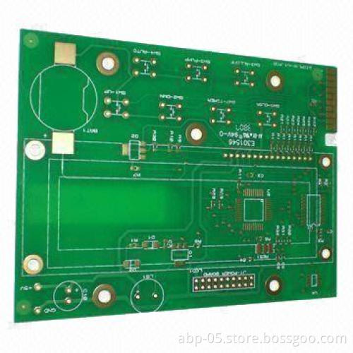 4-layer PCB with UL Logo, Data Code, HASL/Gold Finishes and 1/1oz Copper Thickness